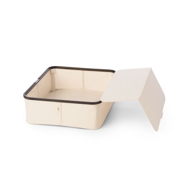 AKORE Under the bed storage box with lid_Beige_07